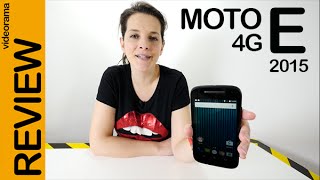 Motorola Moto E 4G 2 gen 2015 review en español [upl. by Vasya927]