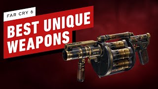 Far Cry 6 Best Unique Weapons [upl. by Jochbed]