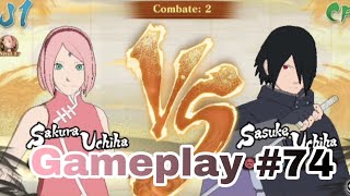 Sakura Uchiha Vs Sasuke Uchiha  NARUTO X BORUTO Ultimate Ninja Storm Connections Gameplay 74 [upl. by Ellerrehs]