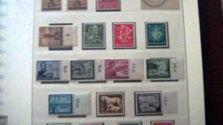 My German Stamp Collection Deutsches Reich 1933 to 1945 [upl. by Ttirrej]