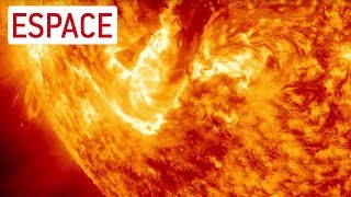 1 minute pour comprendre Les éruptions solaires [upl. by Ariet]