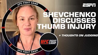 Valentina Shevchenko discusses her recovery timeline from fractured thumb  UFC Fight Camp [upl. by Ysor414]