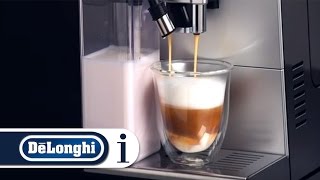 How to Make a Cappuccino in Your DeLonghi Autentica ETAM 29660SB Coffee Machine [upl. by Katrina]