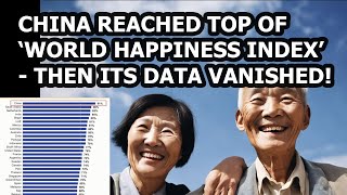 China reached top of world happiness index  then its data vanished [upl. by Yznyl810]