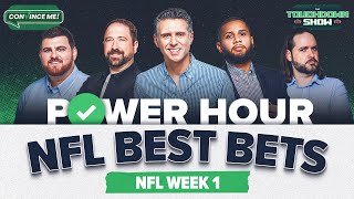 2024 NFL Week 1 NFL PLAYER PROPS amp BETTING PICKS  NFL Picks amp Predictions  Power Hour [upl. by Holli]