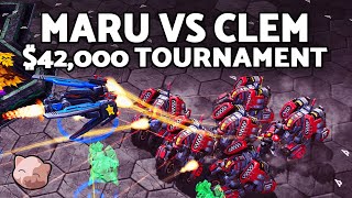 MARU vs CLEM Battle of the Terrans  42000 Masters Coliseum 7 Bo3 TvT  StarCraft 2 [upl. by Philipson]