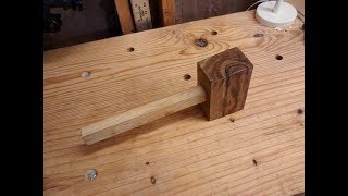 Making a Traditional Joiners Mallet [upl. by Kaine689]