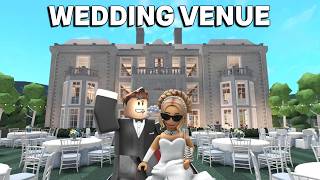 BUILDING A 1M WEDDING VENUE In BLOXBURG With The NEW UPDATE ITEMS [upl. by Elbert]