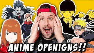 Music Producer Reacts to Anime Openings for THE FIRST TIME 4 [upl. by Nothgiel415]