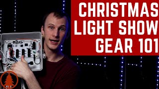 Christmas Light Show Gear 101 What Do You Need to Make a Great Light Show Happen [upl. by Nalod]