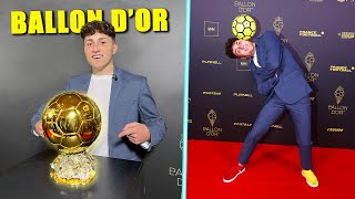 Jai Assisté à la Cérémonie du Ballon dOr  😲 Jai vu MESSI pour la première fois [upl. by Harris]