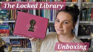 🔑The Locked Library Unboxing🔒 August 2024 [upl. by Mont109]