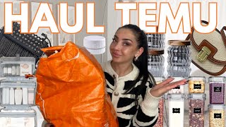 HAUL TEMU💐SPECIAL PRINTEMPS  trouvailles maison et pour les vacances dété [upl. by Airamas397]