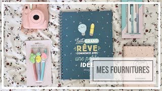 MES FOURNITURESMON ORGANISATION 2017 BACKTOSCHOOL [upl. by Nnyleitak]