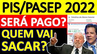 PISPASEP 2022 SERÁ LIBERADO NO CALENDÁRIO 2023 QUANDO PODE SACAR O ABONO SALARIAL ANO BASE 2022 [upl. by Dekow]