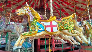 Bob Wilsons funfair onrides at Stratford upon Avon Christmas fair 2023 [upl. by Hedges457]