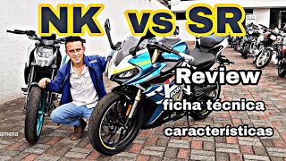 CF moto SR300 vs NK 300  Alex Biker [upl. by Enawyd]