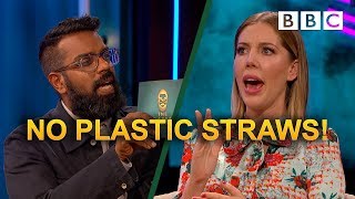 Should plastic straws be banned  The Ranganation  BBC [upl. by Elokin23]