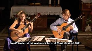 Astor Piazzola TANGO SUITE Deciso  Ana amp Viktor Vidovic [upl. by Hettie]