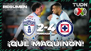 HIGHLIGHTS  Pachuca 24 Cruz Azul  Liga Mx AP2024  J10  TUDN [upl. by Mauralia372]