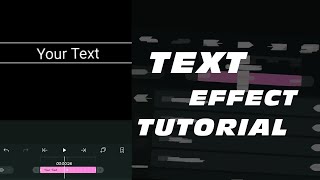 Smooth Clean Text Animation Tutorial  Alight Motion  Pinch  Bulge  Oscillate  Swing [upl. by Nekal]