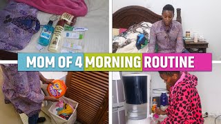 MOM OF 4 MORNING ROUTINE MOM LIFE VLOG [upl. by Areip]