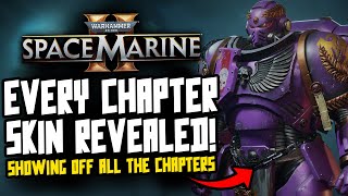 Space Marine 2 Chapters REVEALED Every skin in the game [upl. by Pippas]