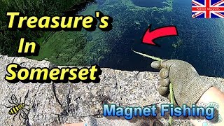 Treasures In Somerset Found Magnet Fishing [upl. by Aetnuahs]