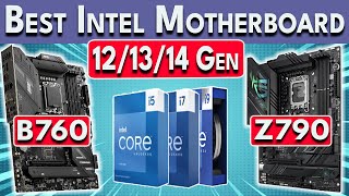 Best Intel Motherboard for 14th  13th  12th Gen CPUs 14600K 13600K 12400 amp More [upl. by Caia]