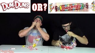 Dum Dums or Smarties What Are You w DamonDevours  FreakEating Challenge 55 [upl. by Ahtiuqal384]