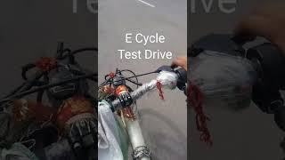 E Cycle Test Drive  model Synergy B2  104ah batery 250Wat BLDC Motor  35Kmh  Range upto 55 km [upl. by Kohl]