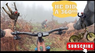 BRINGEWOOD MTB SLOPFEST  WETTEST DAY EVER  LEWIS BROWN [upl. by Hein]