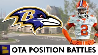 Ravens News amp Rumors Position Battles To Watch During Baltimore Ravens OTA’s Ft Nate Wiggins [upl. by Ahsikam99]