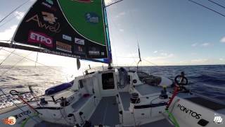 Reportage  Maxime Sorel  1ere Route du Rhum avec V and B [upl. by Alilahk]