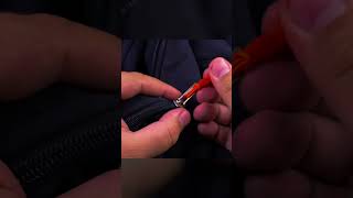 Zipper Fix on Clothes Hoodie or Jacket 6 [upl. by Irby]