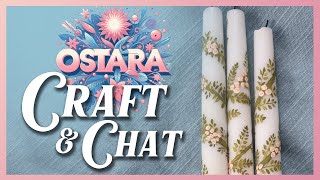 Craft and Chat  Ostara Altar Crafts [upl. by Nnawtna198]