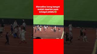 marcelino iseng kerjain Maarten paes timnasindonesia senikamera timnasday timnas maartenpaes [upl. by Stretch764]