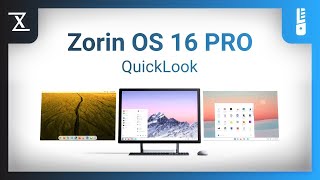 Linux Distro QuickLook Zorin OS 16 PRO [upl. by Langley359]