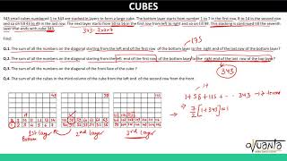 CAT LRDI  Cubes [upl. by Accebar]