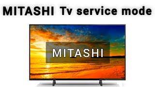 mitashi LED tv service mode [upl. by Sldney]