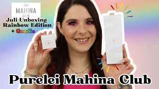 Purelei Mahina Club Juli 2023 RAINBOW EDITION 🌈 Unboxing amp Rabattcode [upl. by Aicen]