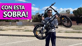 NO NECESITAS MÁS con esta BICI ELÉCTRICA plegable  Ebike PVY Z20 Pro [upl. by Colas]