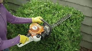 Cortasetos STIHL  HS 45 [upl. by Eilime]