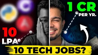 Top 10 High Paying coding Jobs in 2024 🔥 Best Career Options in tech With Salary 📈 Engineering Jobs [upl. by Vinita]