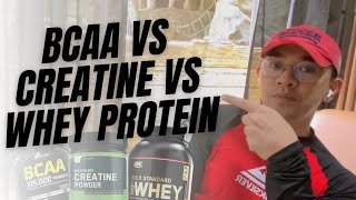 Best Supplement BCAA or Creatine  Whey Protein or Creatine  Tagalog [upl. by Ailemap476]