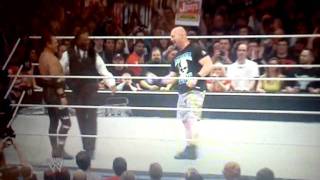 Stone cold stunner to Booker T [upl. by Kered]