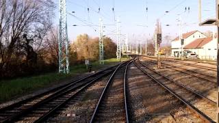 Führerstandsmitfahrt Cab Ride Sopron  Ebenfurth Time Lapse [upl. by Nielson]