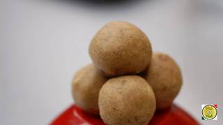 Ladoo Recipe 2  Urad Dal Ladoo sunnundallu  By VahChef  VahRehVahcom [upl. by Fauver]