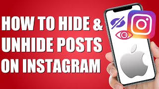 How To Hide And Unhide Post In Instagram easy method [upl. by Inoy]