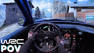 WRC 23 Sliding Through Monte Carlo in the LEGENDARY Impreza 98  Fanatec CSL DD [upl. by Sidalg]